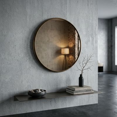 CORONA - specchio rotondo