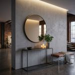 CORONA - specchio rotondo