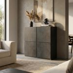 THALIA - credenza moderna con ante ammortizzate