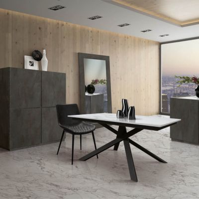 RIGEL - tavolo da pranzo allungabile da 160 cm