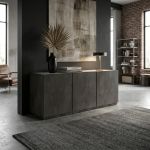 ODYSSEA - madia moderna con ante ammortizzate