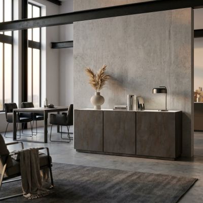 ODYSSEA - madia moderna con ante ammortizzate