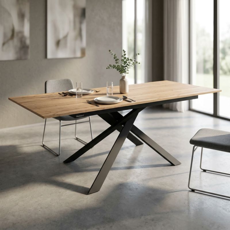 ELECTRA - tavolo da pranzo allungabile