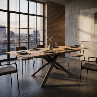 ELECTRA - tavolo da pranzo allungabile