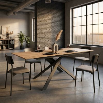 ELECTRA - tavolo da pranzo allungabile