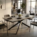 RIGEL - tavolo da pranzo allungabile da 120 cm