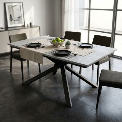 RIGEL - tavolo da pranzo allungabile da 140 cm