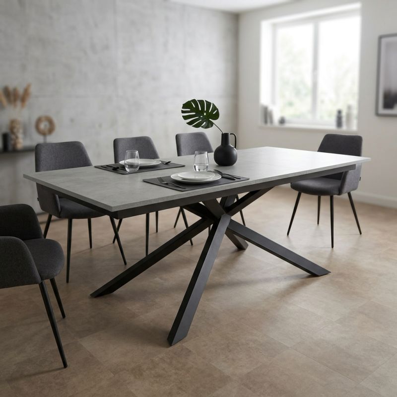 RIGEL - tavolo da pranzo allungabile da 160 cm