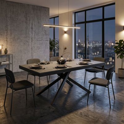 CARINA - tavolo da pranzo allungabile