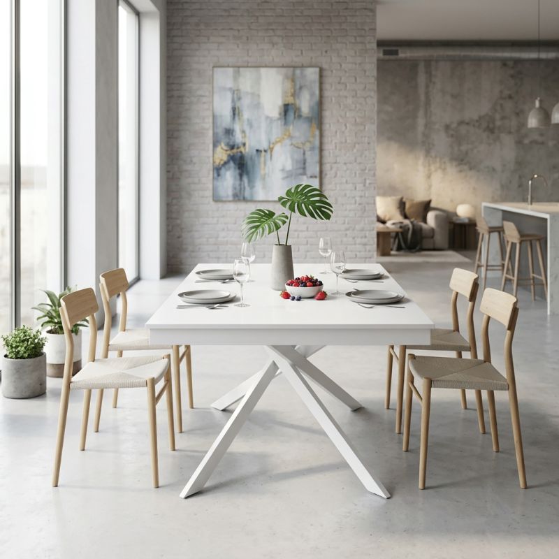 CANOPUS - tavolo da pranzo allungabile