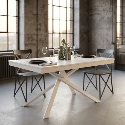 CANOPUS - tavolo da pranzo allungabile