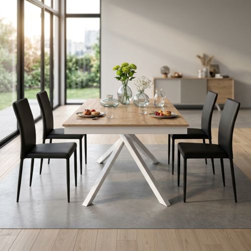 CANOPUS - tavolo da pranzo allungabile