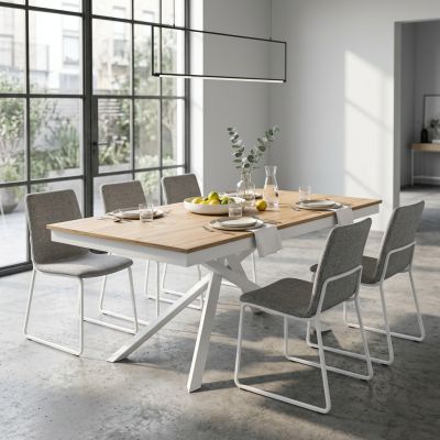 CANOPUS - tavolo da pranzo allungabile