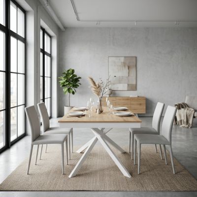 CANOPUS - tavolo da pranzo allungabile