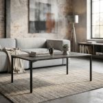 CLIO - tavolino per salotto rettangolare