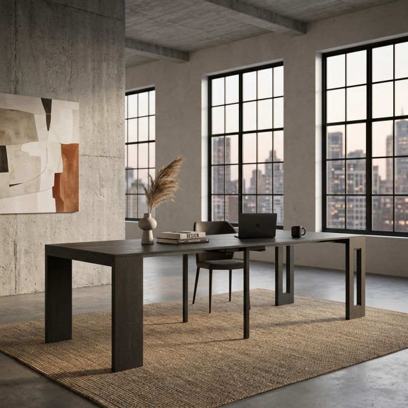 URANIA - consolle allungabile moderna di design