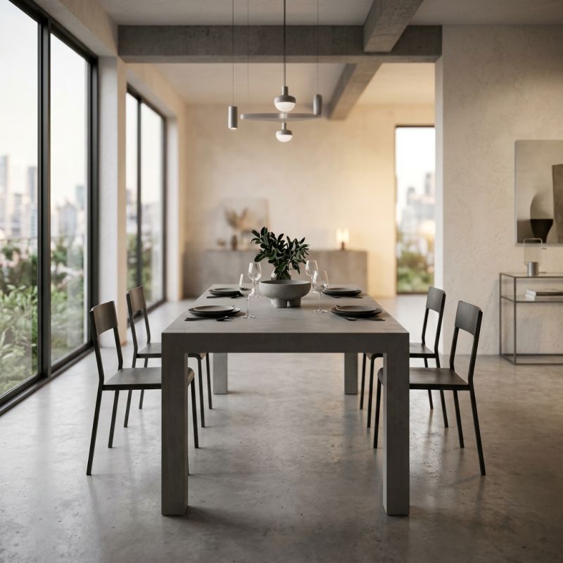 APOLLO - tavolo da pranzo allungabile