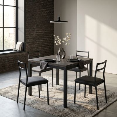 HERA - tavolo da pranzo allungabile quadrato