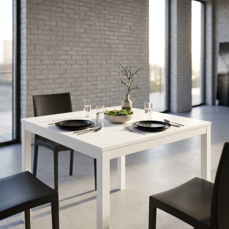 HERA - tavolo da pranzo allungabile quadrato
