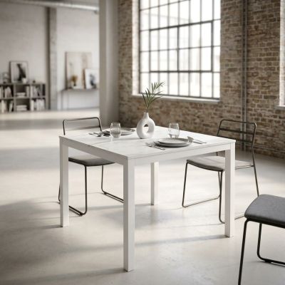 HERA - tavolo da pranzo allungabile quadrato
