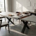 PANDEMOS - tavolo da pranzo allungabile