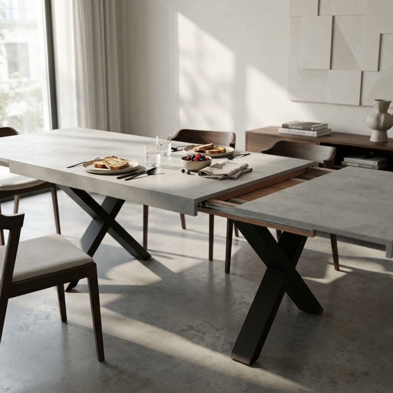 PANDEMOS - tavolo da pranzo allungabile