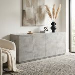 CHRONOS - madia moderna con ante ammortizzate