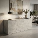 CHRONOS - madia moderna con ante ammortizzate