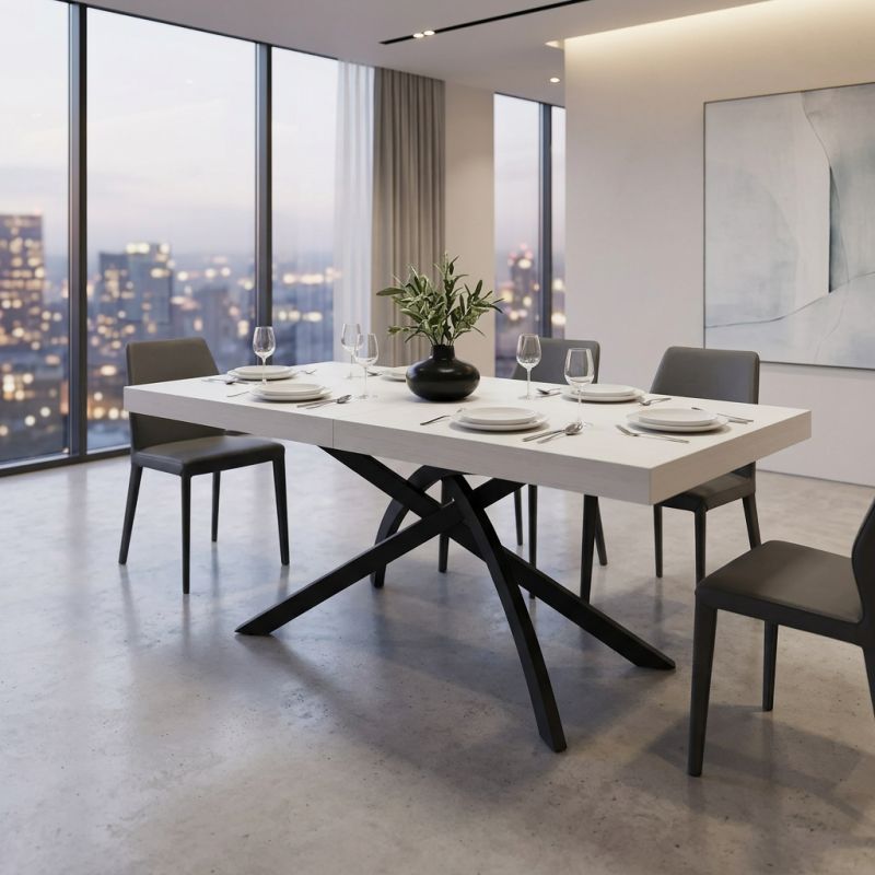 KRONOS - tavolo da pranzo allungabile