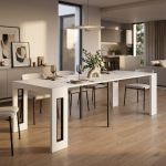 URANIA - consolle allungabile moderna di design