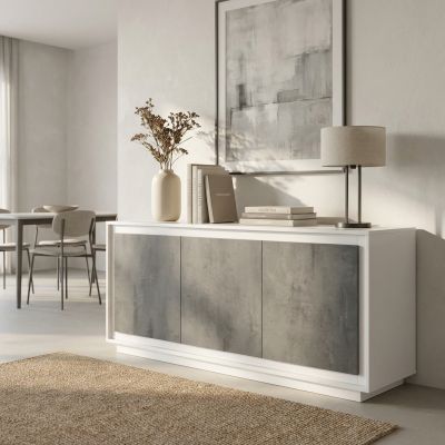 TYCHE - madia moderna con ante ammortizzate