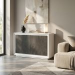 TYCHE - madia moderna con ante ammortizzate