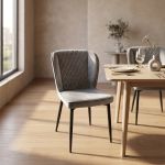 OURANOS - sedia moderna in velluto