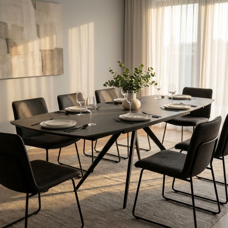 EUDORA - tavolo da pranzo allungabile