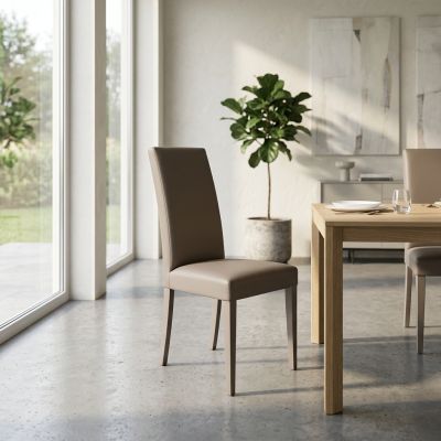 LYSANDRA - sedia moderna in ecopelle