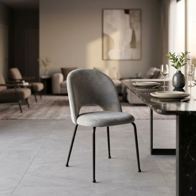 RENY - sedia moderna in velluto