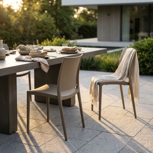 EVANGELINE - sedia moderna in resina