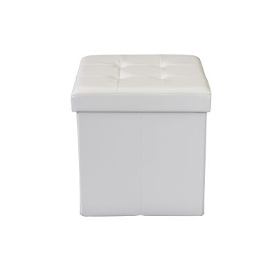 ZARA - pouf quadrato in ecopelle