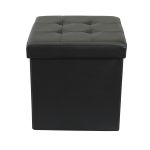 ZARA - pouf quadrato in ecopelle