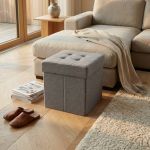 ORI - pouf quadrato in stoffa