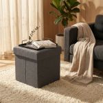 ORI - pouf quadrato in stoffa