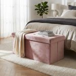 IRO - pouf rettangolare in velluto