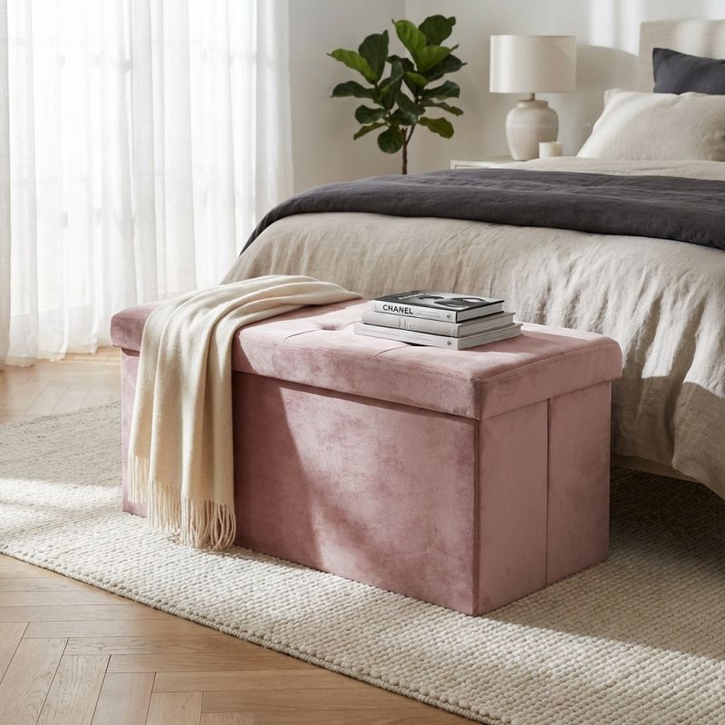 IRO - pouf rettangolare in velluto