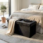 IRO - pouf rettangolare in velluto