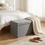 IRO - pouf rettangolare in stoffa