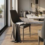 MILE - sedia moderna in ecopelle