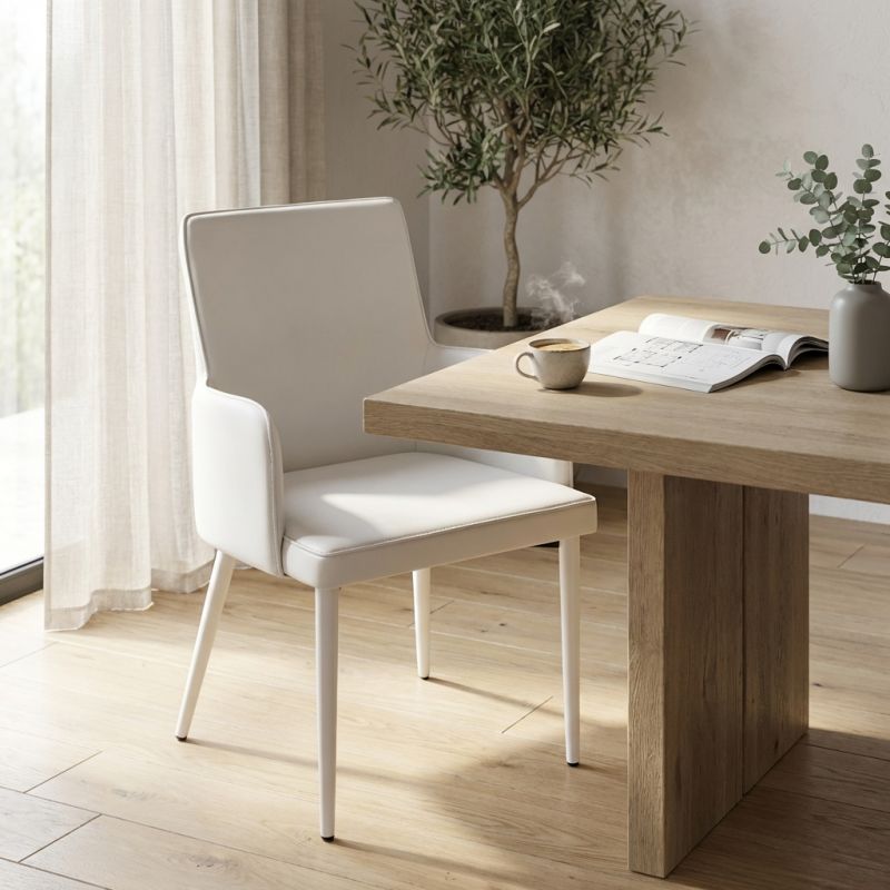 MILE - poltrona moderna in ecopelle