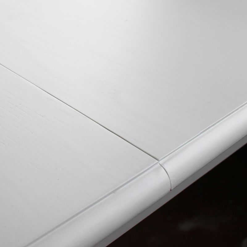 CROSS - tavolo vintage allungabile in legno con piano stondato