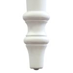 CROSS - tavolo vintage allungabile in legno con piano stondato