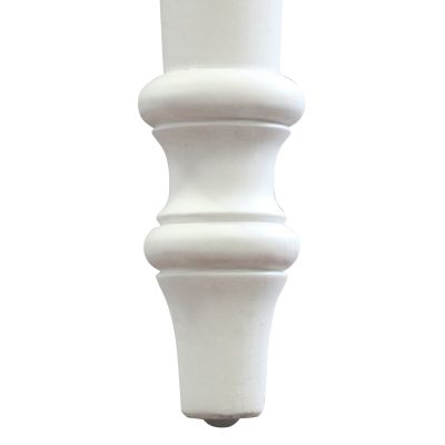 CROSS - tavolo vintage allungabile in legno con piano stondato